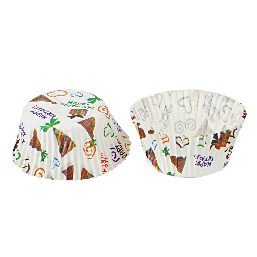 Artigee Cupcake Paper Liners Birthday 5cm 100 pc  Perfect for baking for  celebrations and parties