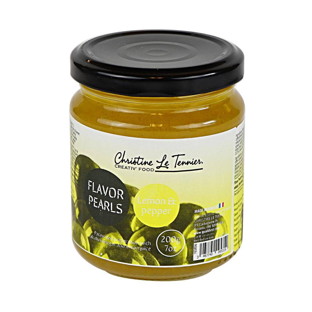 Perles de Saveurs Citron-Poivre, C.Le Tennier - Le Fumoir de Saint